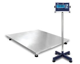 Bilancia da Pavimento Inox 1500 kg Piattaforma 1000x1000